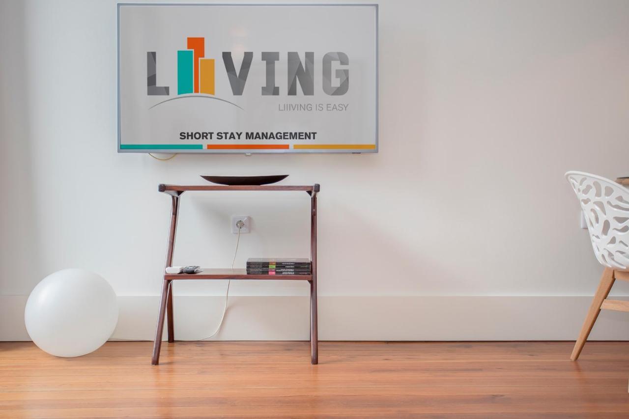Liiiving - Downtown & Riverside Balcony Apartment Porto Ngoại thất bức ảnh